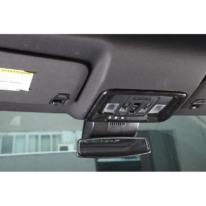 Black Wood Reading Light Sunglasses holder Trim for Chevy Silverado SIERRA +