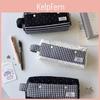 Style Large Capacity Fabric Pencil Case With Layered Compartments For Students