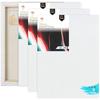 Variety Canvas 9 X 12 Inch 3 Piece Pre Stretched Canvas Board For Painting With Wooden Frame