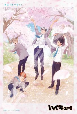 Ensky Anime [Haikyu] Spring In Full Bloom 26x38cm Jigsaw Puzzle 300-3068 300 Pieces