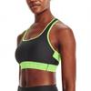 Under Armour Crossback Edge Bright Detail Medium Support Sports Bra Women Underwear Black 1371372-010
