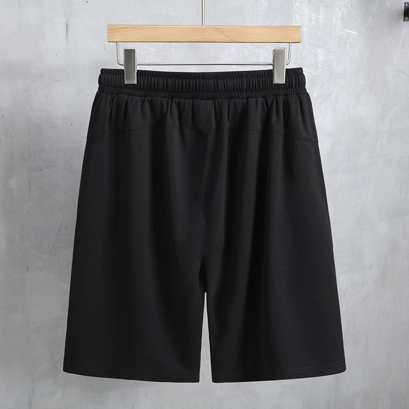 Übergröße 4XL-11XL Sommer Oversize Schwarze Shorts Herrenbekleidung Elastischer Bund Freizeithorts