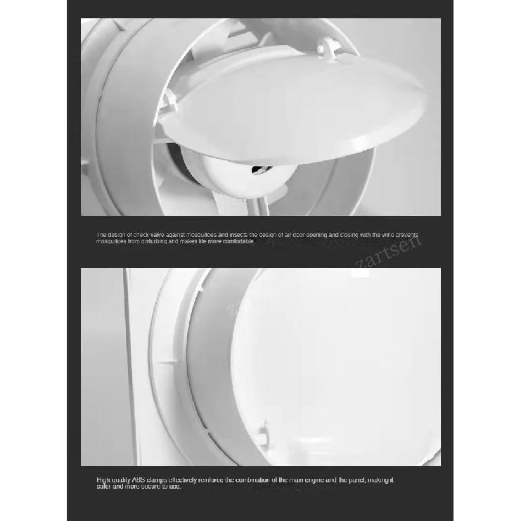 220V 4 pouces 6 pouces 8 pouces Suspendu Mural Blanc Ventilateur Petit Ventilateur Extracteur Ventilateurs d'Extraction Ventilateur Toilettes Salle de Bain Cuisine