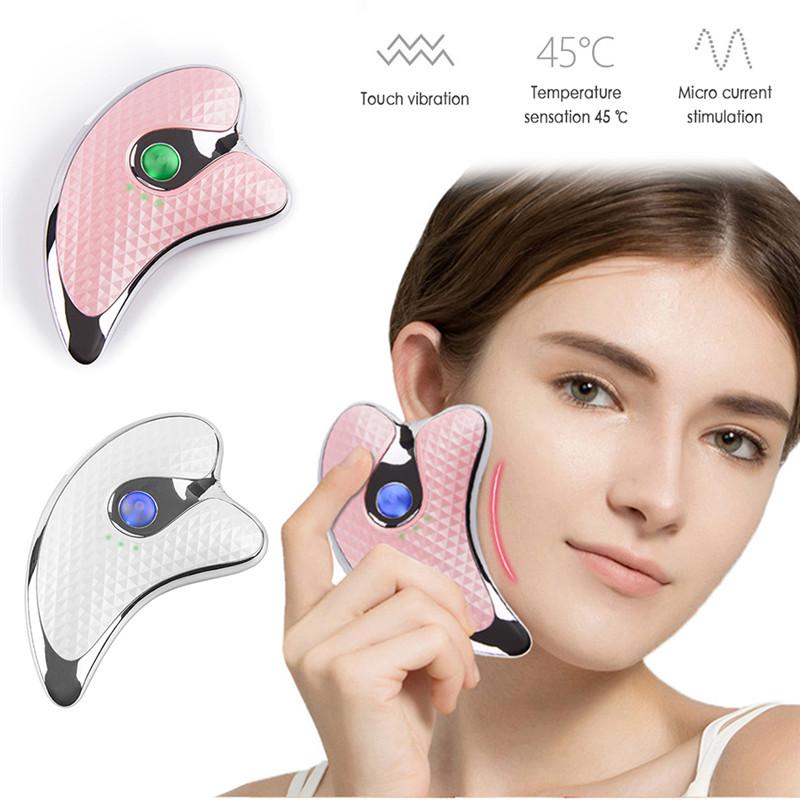Buy V-Face Skinning Instrument Scraping Plate Facial Lymphatic Drainage ...