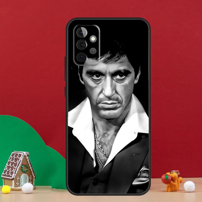 Scarface Tony Montana Film Case For Samsung Galaxy A56 A33 A13 A36 A23 A52 A32 A12 A54 A34 A14 A16 A53 A15 A35 A55 A17