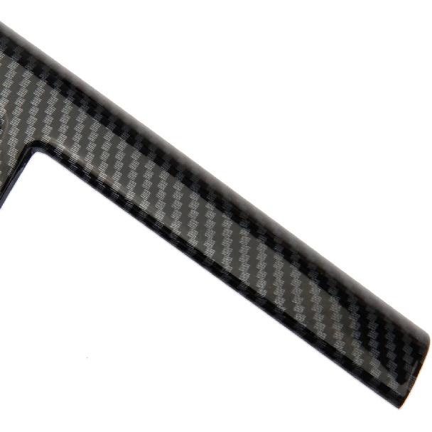 Carbon Fiber Style Center Console Dashboard Frame Cover Trim Accessories for Nissan 350Z