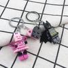 2 szt. Piękny Ręcznie Robiony 3D Para Nietoperzy Breloczek Wróżka Wisiorek Breloczek do Telefonu Akcesorium do Plecaka Prezenty dla Niego Biżuteria Y2K