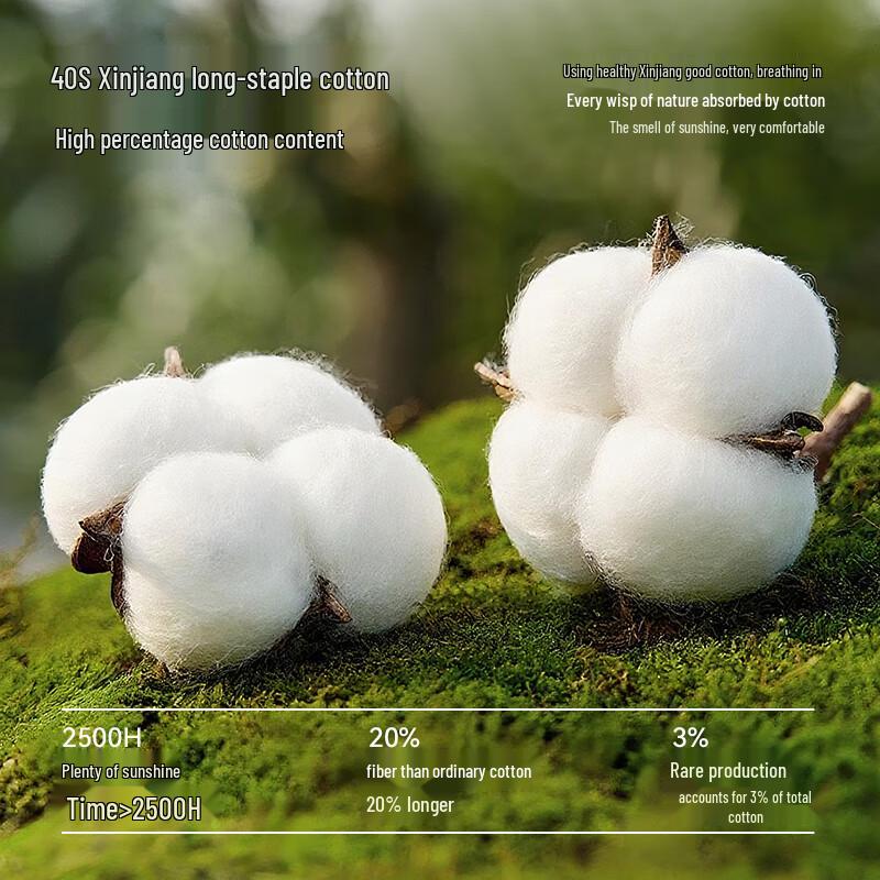 MiiOW Men's 40S Pure Cotton Antibacterial Boxer Shorts 2-Pack