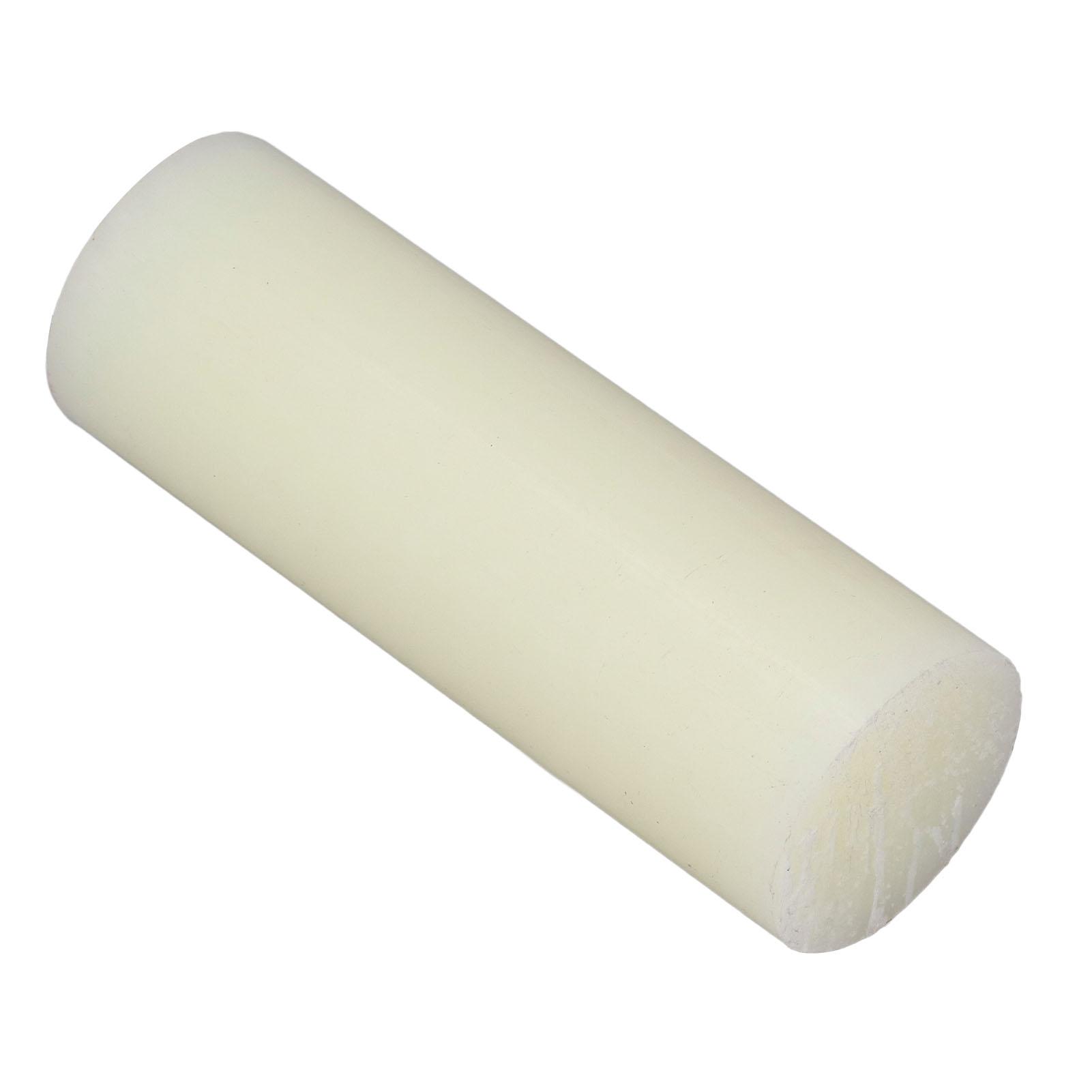 

Plastic Round Rod 12cm 4.7in Lightweight Portable Soft Beating Dowel Rods for DIY Crafts Jewelry Making