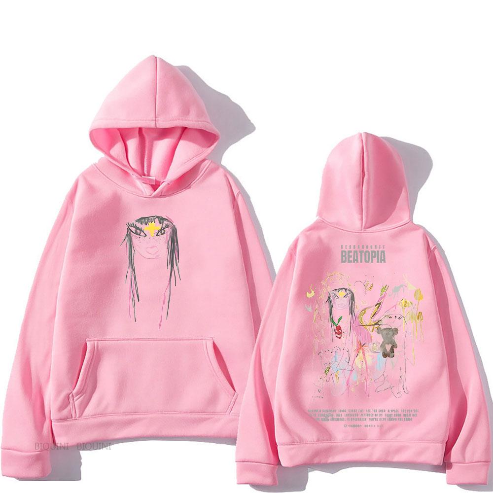 Beabadoobee Beatopia Hooded With Hooded Hip Hop Harajuku Sweatshirt Pop Fleece Clothing — фото 7