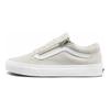 Vans Old Skool Zip Casual Low Tops Skateboarding Shoes Unisex White VN0A3493A4G