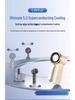 X688 High-Speed USB Rechargeable Mini Turbine Handheld Fan – Long Battery Life & Portable for Outdoor Use.