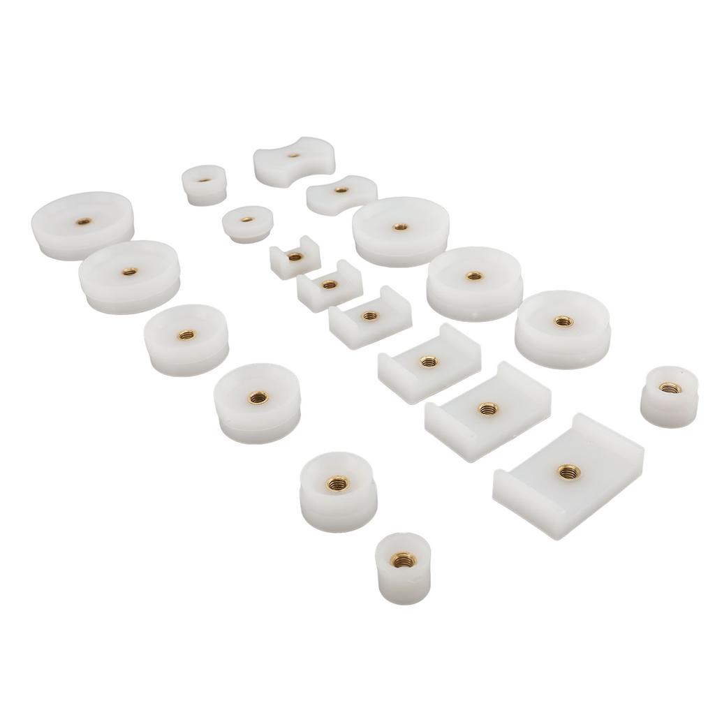 20pcs Watch Case Press Die Kit Watch Case Back Nylon Fitting Dies Set Professional Watch Repair Tool for Watchmakers