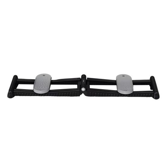 Split Machine Leg Stretcher Silent Foldable Simulated Ski Machine Home Gym Leg Stretching Pelvic Floor Muscle Trainer Full Body Slimming Workout