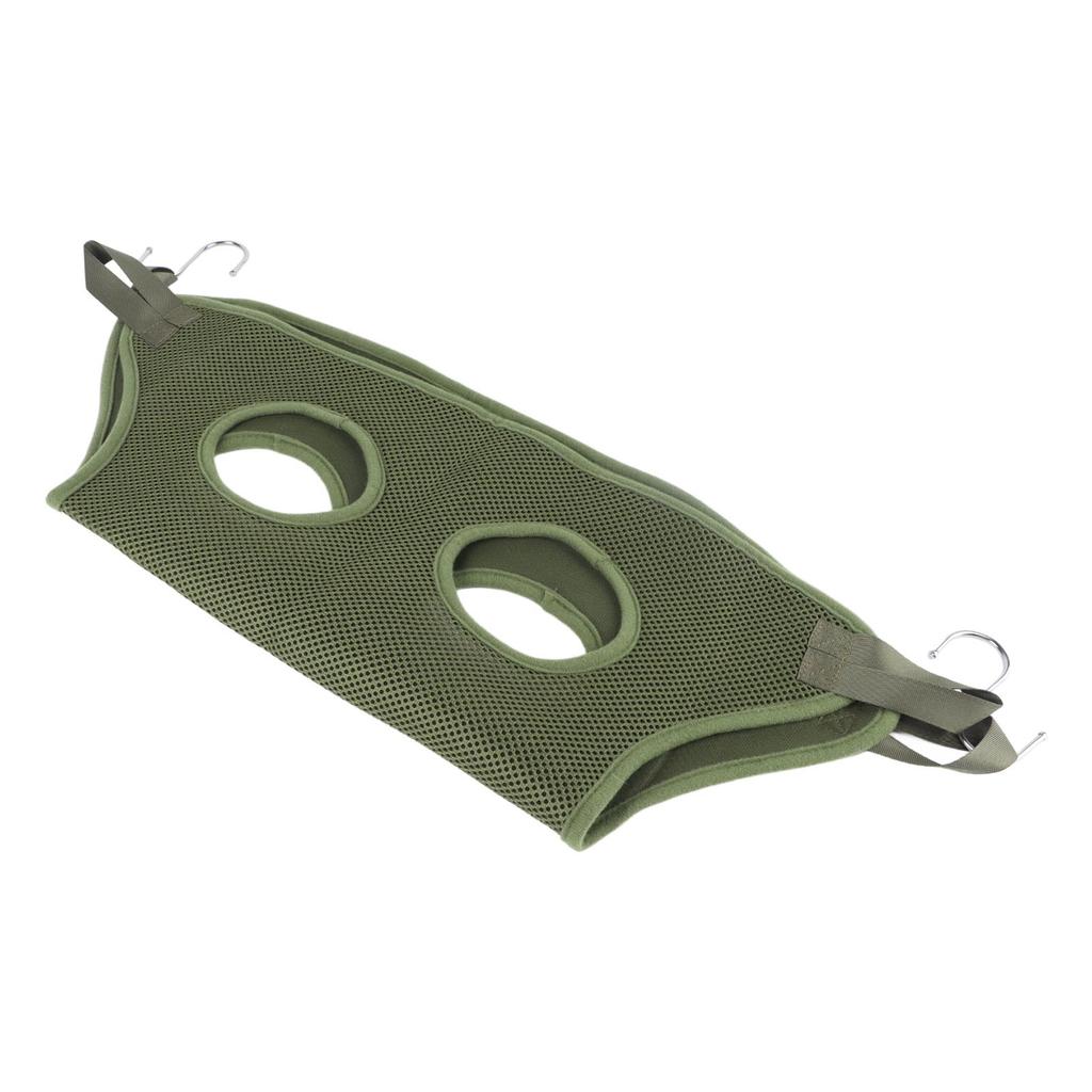 Pet Grooming Hammock Harness Dog Grooming Hammock for Dogs Cats Nail Clipping Trimming Green M