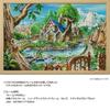 Yanoman In Jigsaw Puzzle Forest Cottage Includes and Piece Request Postcard (Yanoman) [Made Japan] 1000-Piece Canvas-Style (50x75cm) 10-1479, Glue,