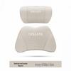 Xiangjie S9 Car All-Season Headrest and Suede Neck & Waist Support Pillow