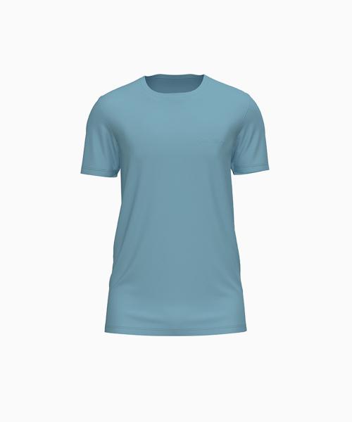 

[CK] Men s Modal Rib Short Sleeve Crew Neck_NM30135F8 [Shipped from Korea] 100% Authentic Blue - M