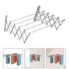 Foldable And Adjustable Wall Mounted Towel Rack Bathroom Accessory