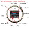 10 in 1 Boat Tacho Speed Water Temp Fuel Pressure Odometer Hours Trip Volt Gauge
