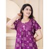Indian Bollywood Women Cotton Gown Dress Beautiful Sleepwear Nightwear Nighty