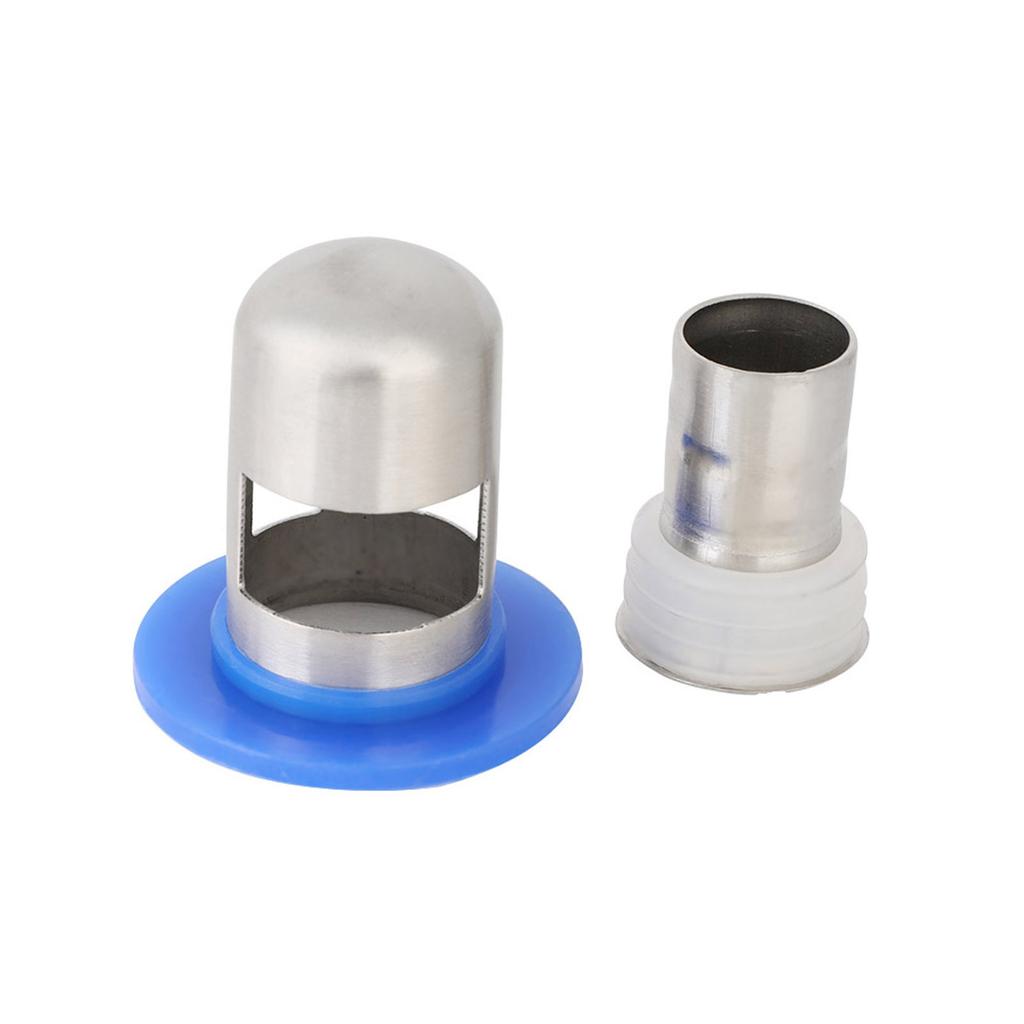 Stainless Steel Shower Floor Drain Bathroom Drainage Gully Thicken(Large 304 )
