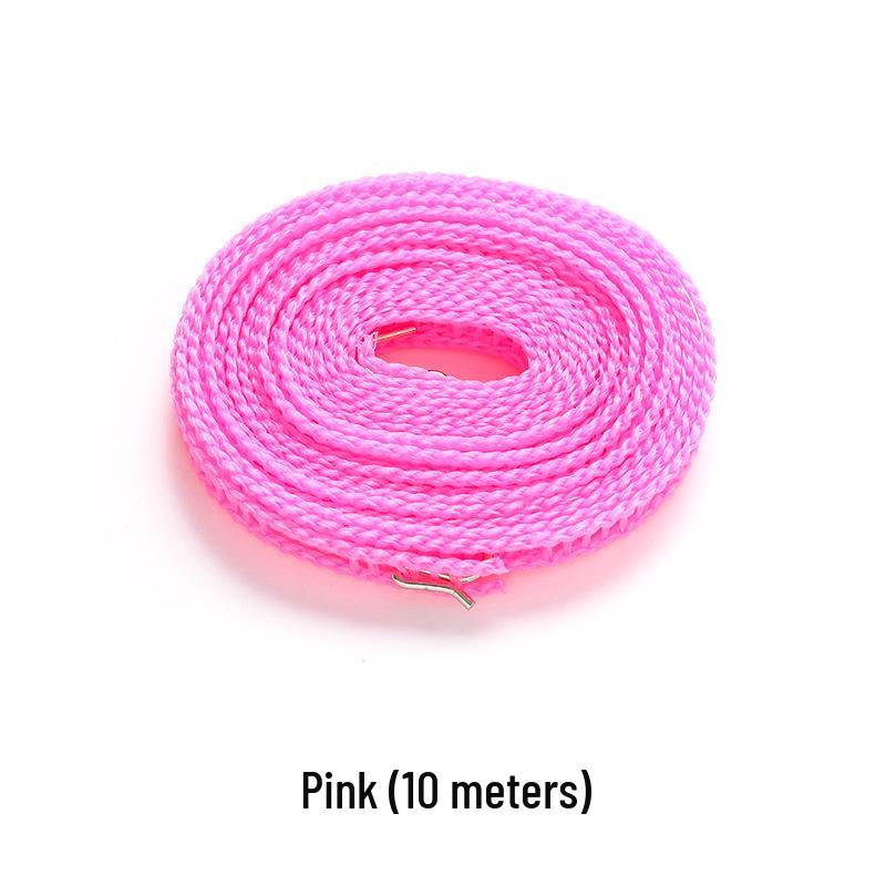 5x8m Einziehbare Verhedderungsfreie Wäscheleine: Wäscheleine für draußen zum Trocknen von Quilts & Kleidung