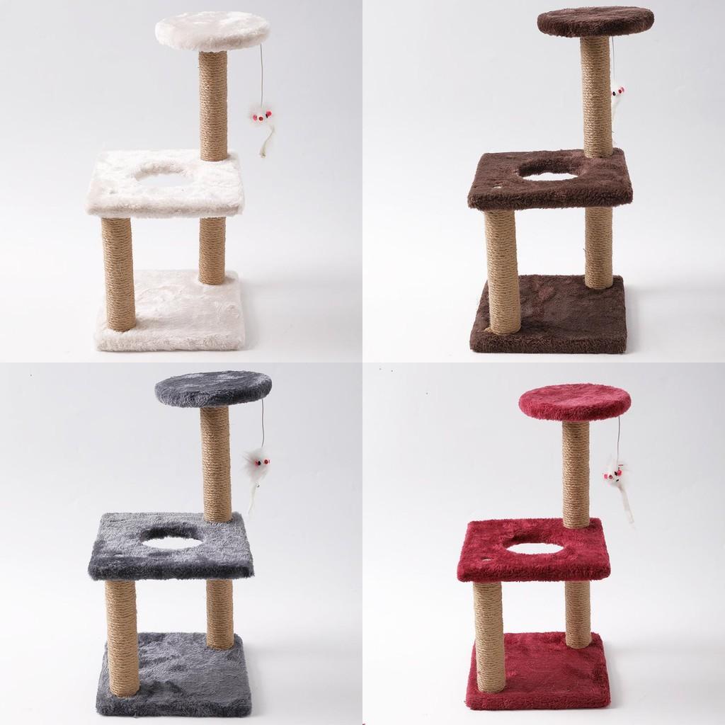 Pet Cat Scratcher Tower With Pvc Construction For Climbing And Exercise