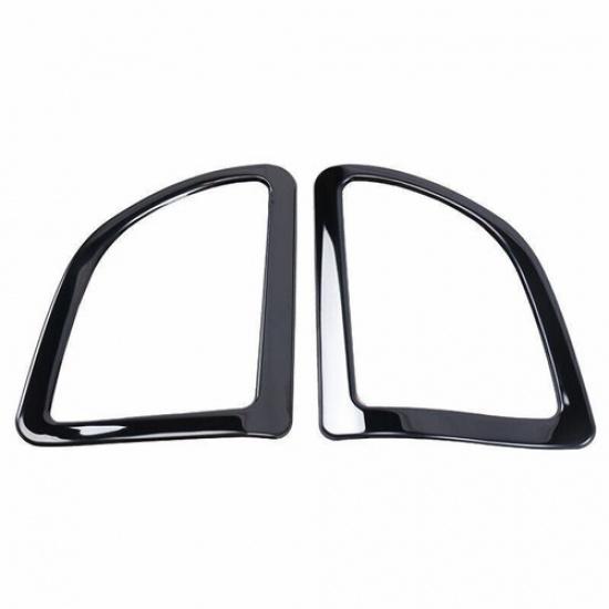 2X Glossy Black Air Outlet Vent Trim Dashboard L&R For Toyota Corolla 2014-2016