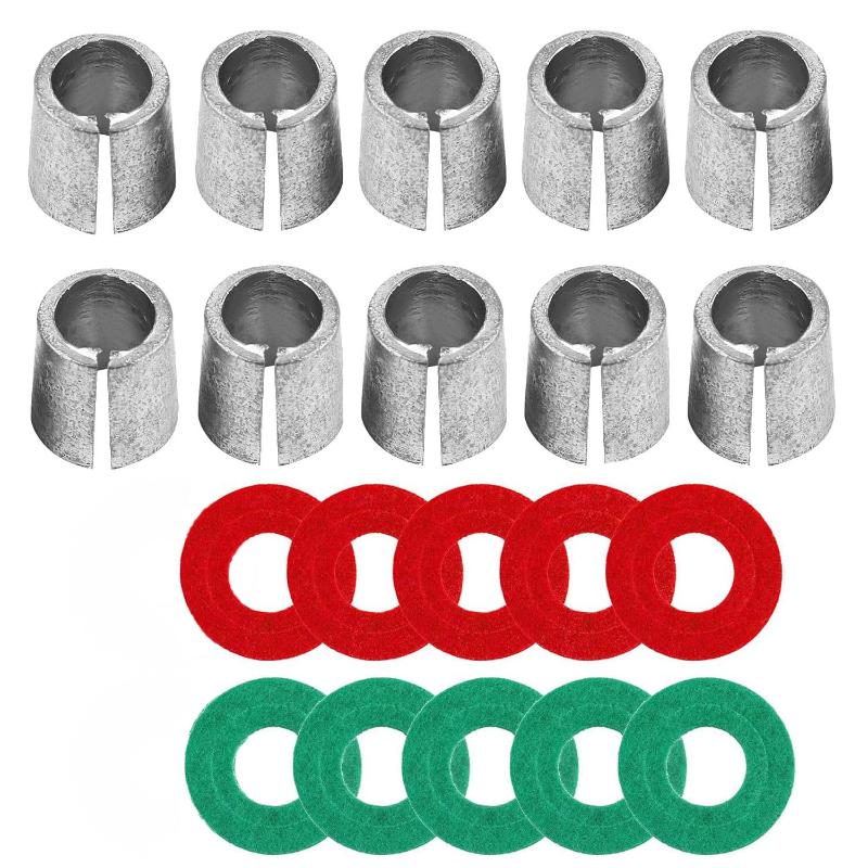 1/5 Sets Car Battery Terminals Converters Post Adapters Battery Negative Terminal Adapter Positive Post Shim Converters