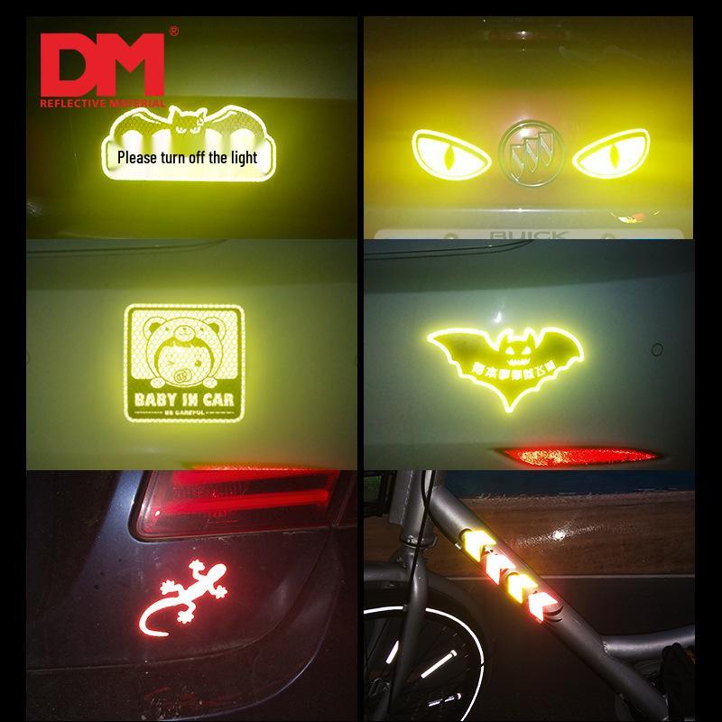 Super Reflective Baby & Pregnant Woman Warning Sticker for Car Interior