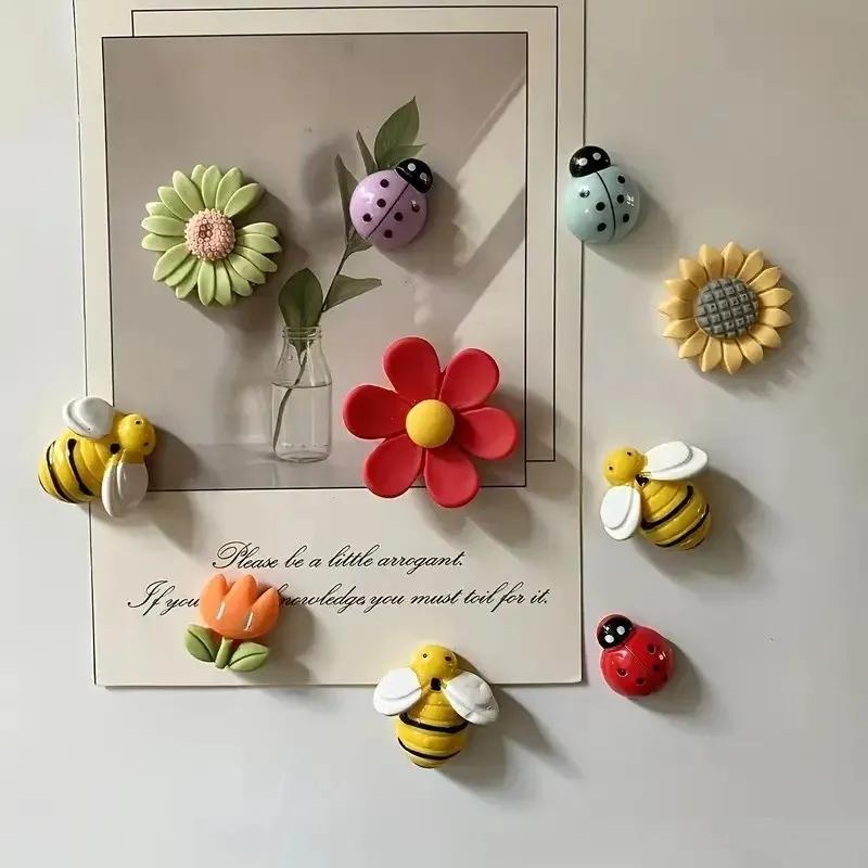 

10pcs Adorable Refrigerator Magnets Set Durable Strong Hold Versatile Home Decor Kitchen Office Gifts for Mothers Day