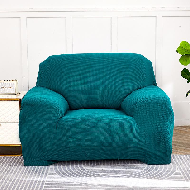 Knitted Corn Stretch All-Inclusive Sofa Cover Full Covered Thick Polar Fleece Sofa Bedspread Tight Bag Pad