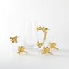 Set di Calici da Vino Animali dello Zodiaco - Classici Calici Regalo di Capodanno per la Casa, Set da Vino Bianco One-Bite