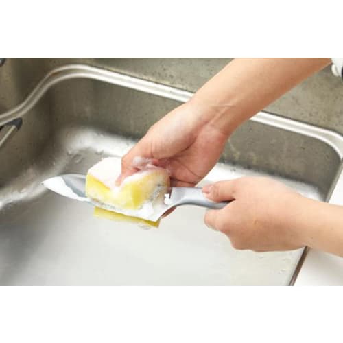 Tafuco Knife Santoku Knife Hole 165mm Molybdenum Steel Shelby Z-2358