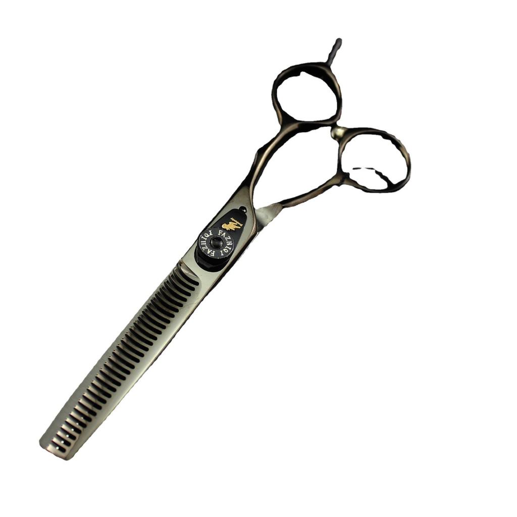5.5 inches, Freelander, high-end, hair scissors, hair scissors, flat scissors, bangs scissors, tooth scissors, small black.
