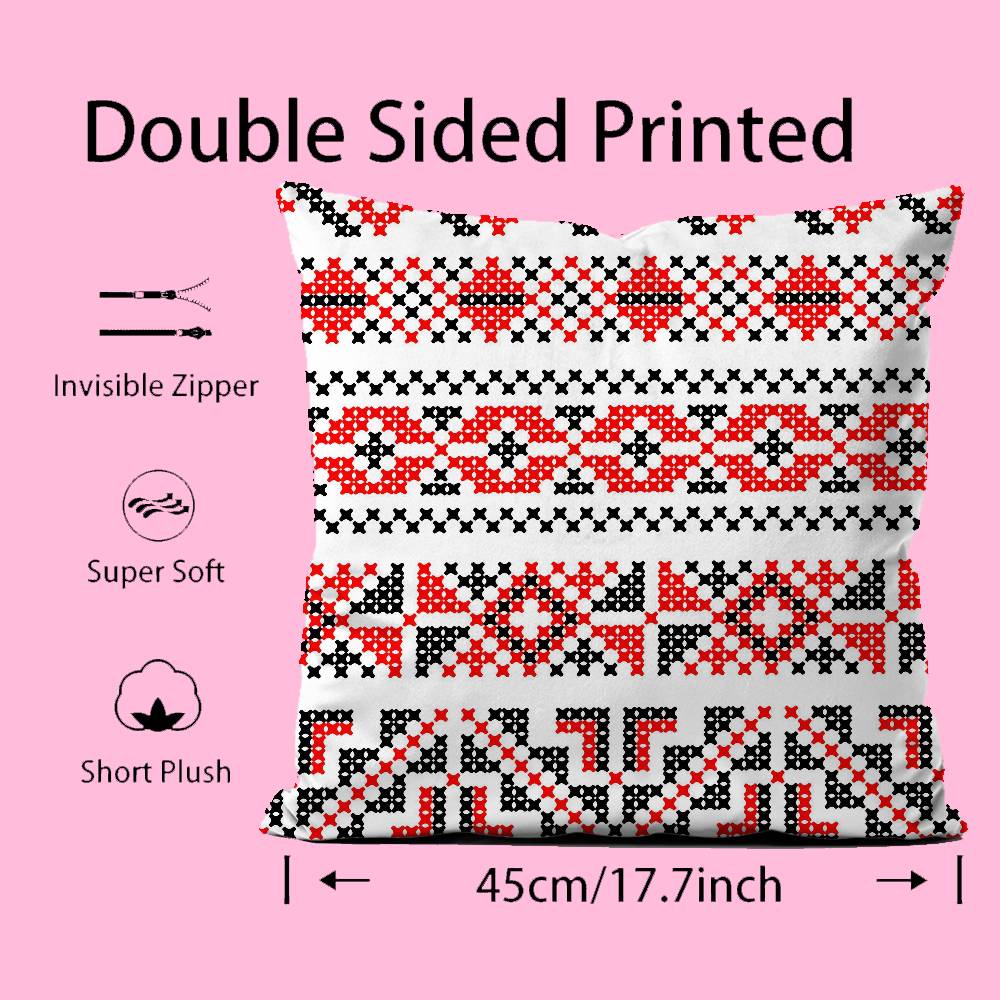 ART Russian Shading Pillow Case Pattern Printing Pillowcase Living Room Sofa Cushion Cover Bedroom Room Decor