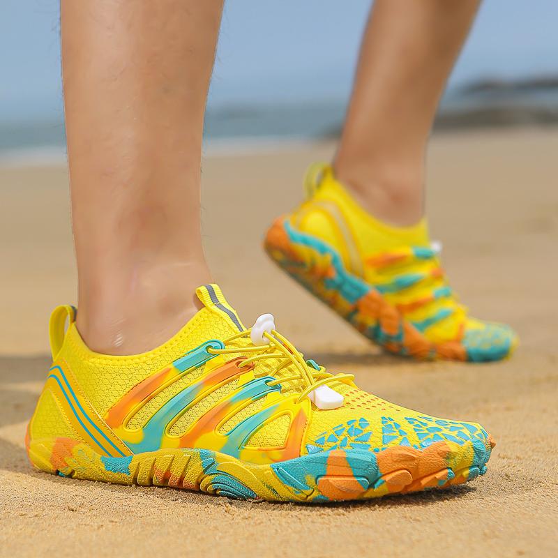 Men Women Barefoot Outdoor Aqua Shoes Couple Quick-drying Wading Beach Swimming Fitness Cycling Sports Water Sneakers