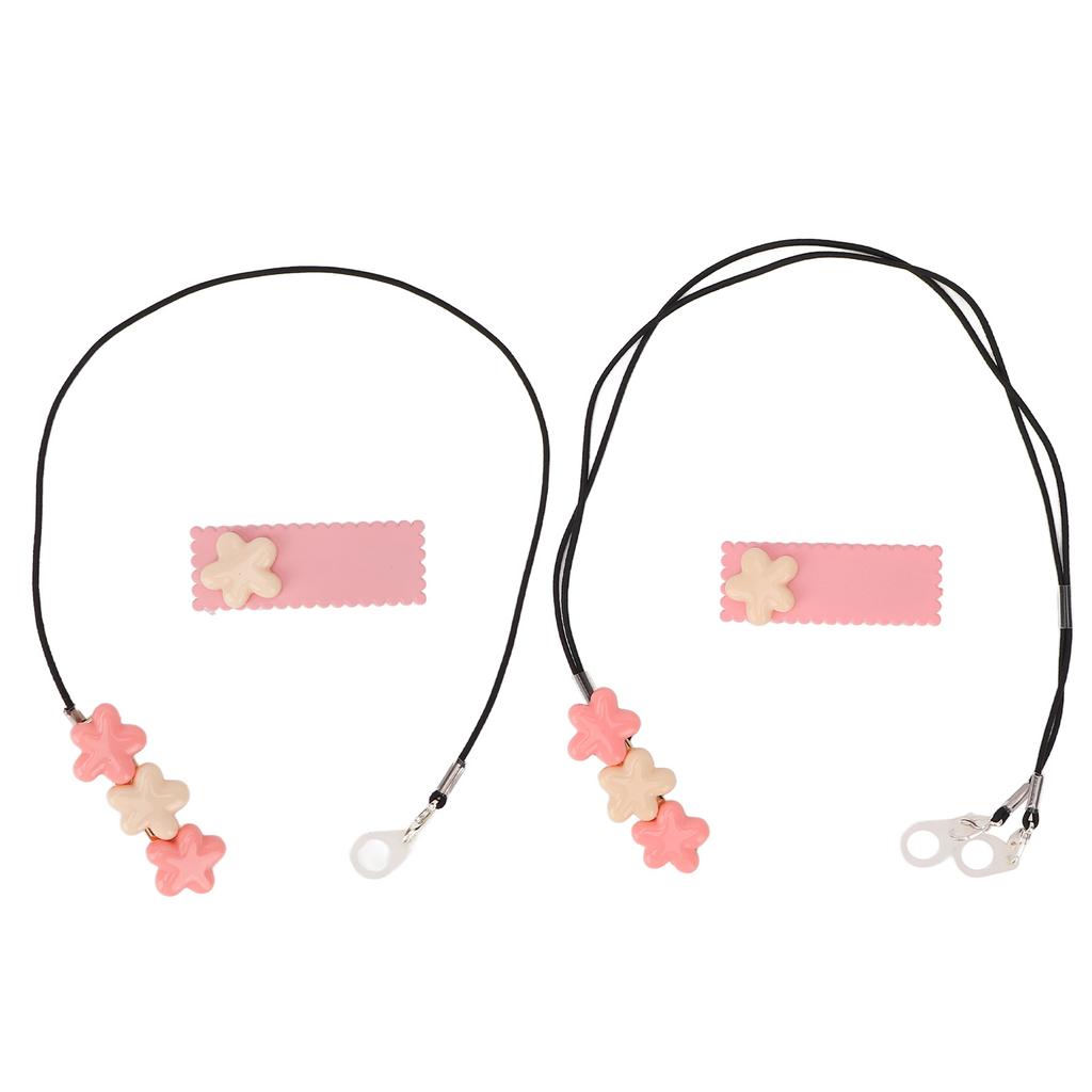 Hörgeräte-Lanyard-Clip 3 Blumen Schön Modisch Langlebiges Nylon Hörgerätezubehör für W