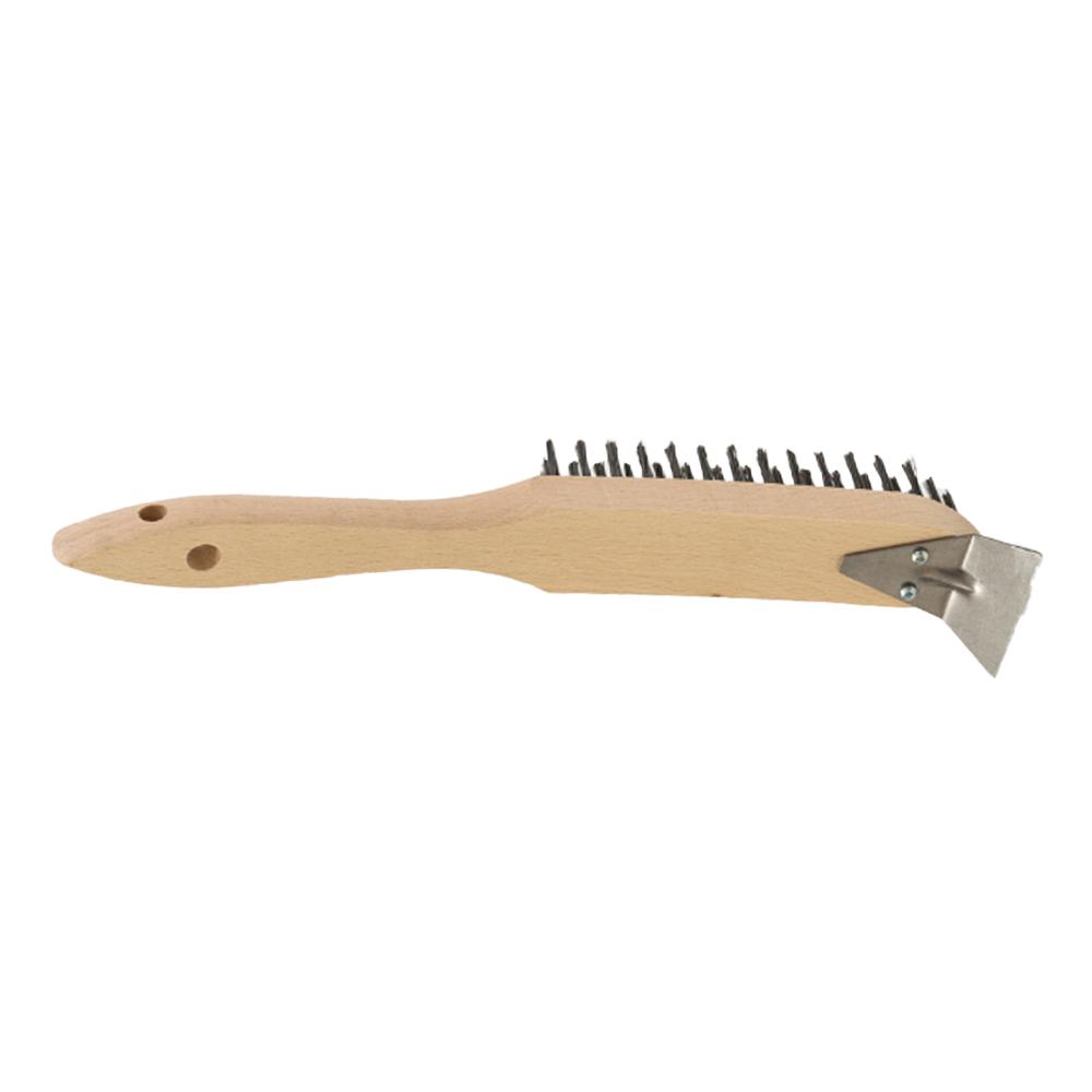 Heavy Duty Wire Brush & Scraper