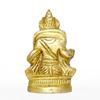 Lord Kuber Brass Statue for Home Temple | Product Dimensions - 2 X 3 X 5 Cm, Wedding