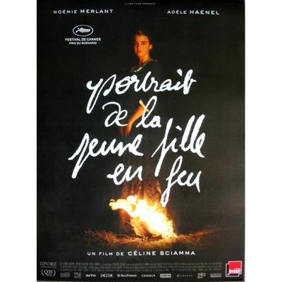 PORTRAIT OF THE YOUNG GIRL ON FIRE Original Cinema Poster ROLLED Small Size 53x40cm RARE Adèle HAENEL