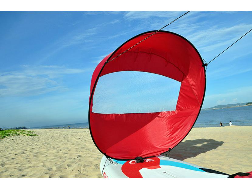 Kayak and Paddle Board Downwind Sail - Lightweight, Portable, and Foldable
