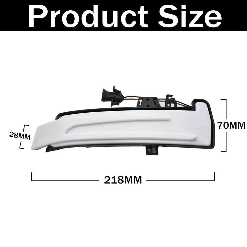 Dynamic turn signal LED rearview mirror streamer light For Mercedes Benz A B C E S CLA GLA GLK Class W176 W246 W212 W204 W221