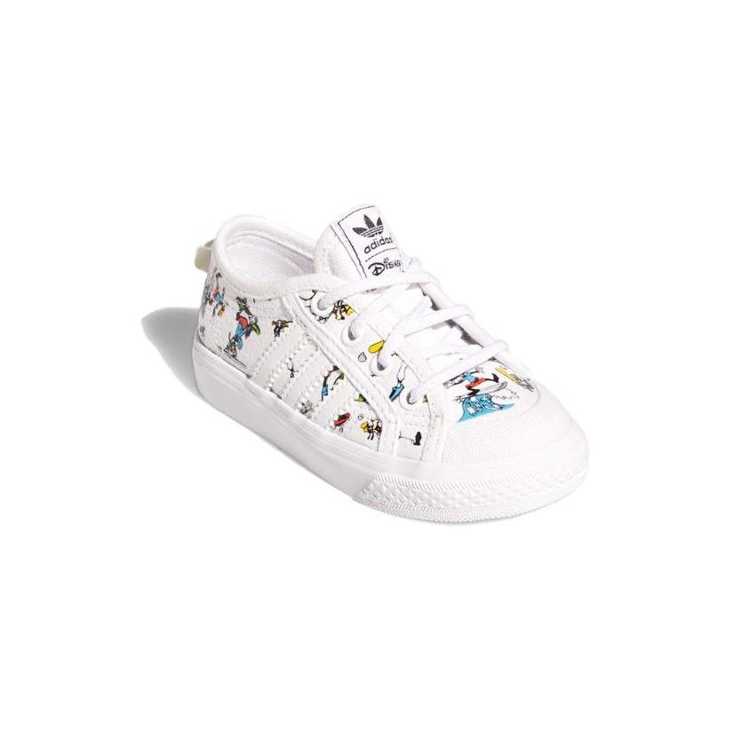 (TD) Adidas X Disney Nizza 'Sport Goofy Pack - White' Baby FW3822