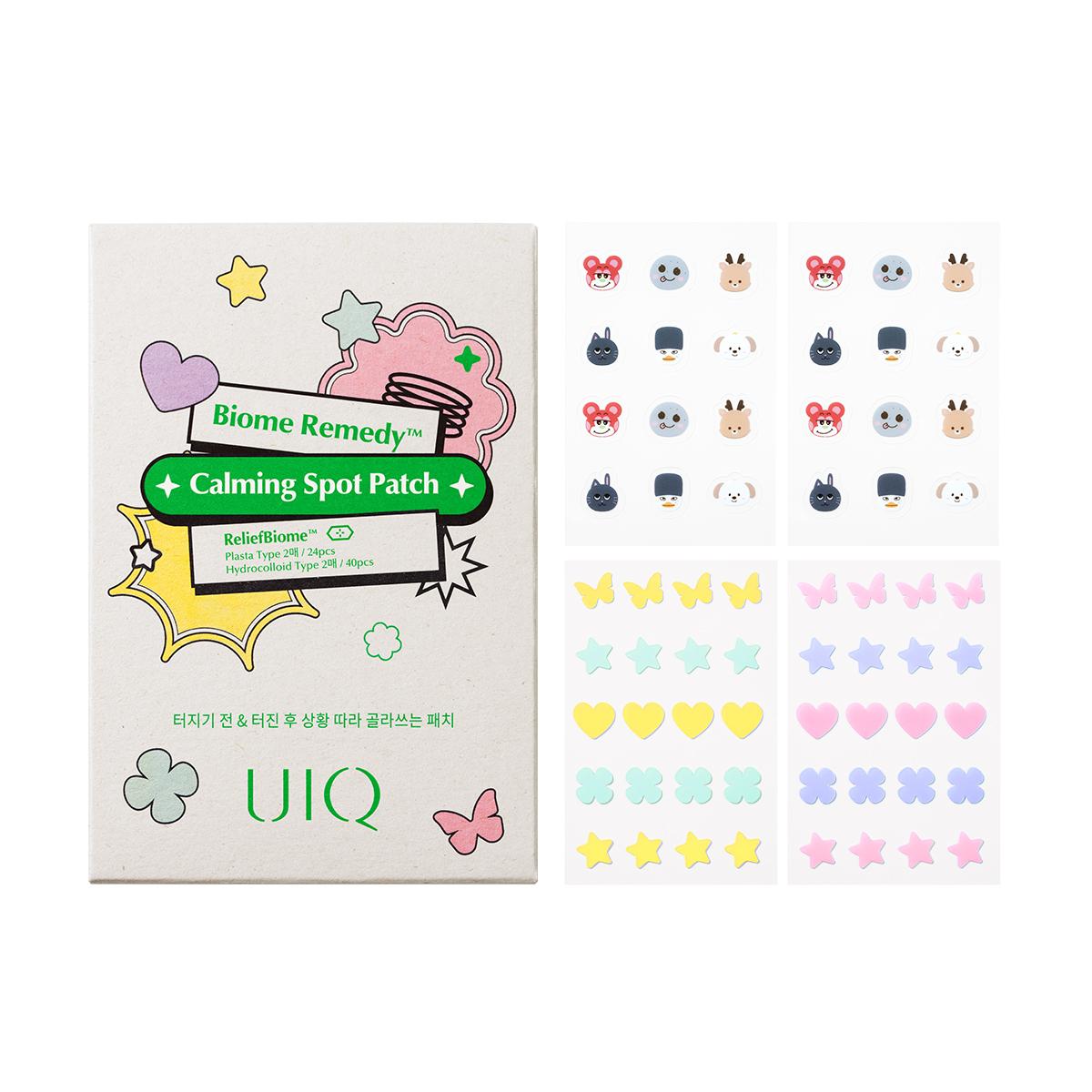 

Выберите 1 из 2 успокаивающих точечных пластырей UIQ Biome Remedy (Одиночный/Промо) [Single Item] 64 Patches