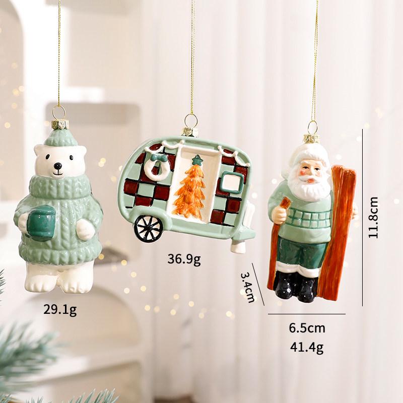 Christmas Old Man Pendant Ornament for Tree Festive Decoration