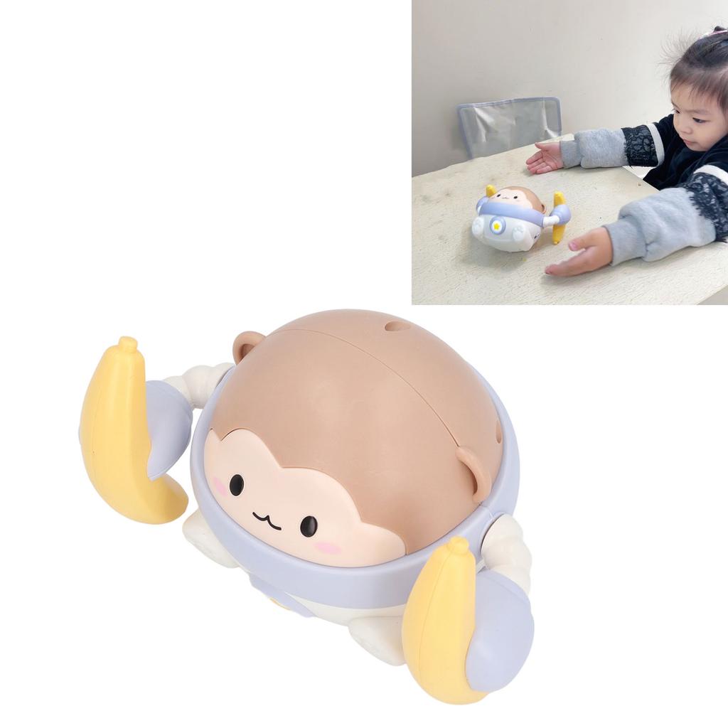 Electronic Tumbling Monkey Puzzle Guided Head Up Exercise Educational Crawling Monkey Toy