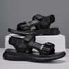 Men's Sandals Open Toe Breathable Adjustable Sneakers Non-slip Waterproof Applicable Outdoor Hiking Travel Beach Roman Shoes