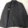 Giorgio Armani Fall Winter Suit Set Men’s 50 L Black Gray Jacket Pants(USED)